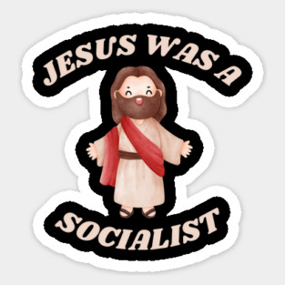 Republican-Jesus Sticker