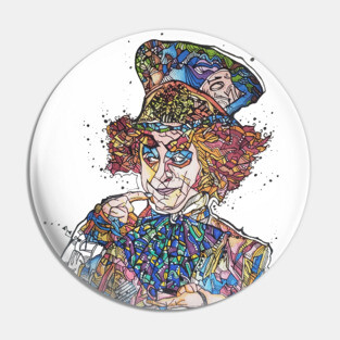 We're All Mad Here Pin