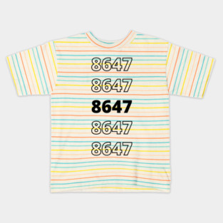 8647 Kids T-Shirt