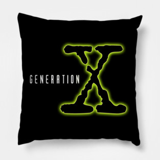Generation X Pillow