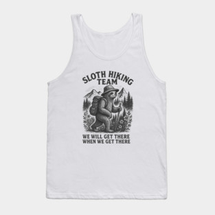 Sloth-Hiking-Team Tank Top