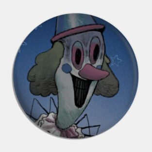 funny clown Pin