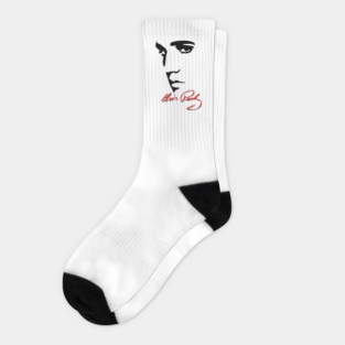 elvis presley siluet Socks