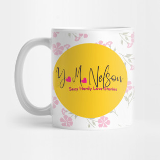 Y. M. Nelson Logo with flowers Mug