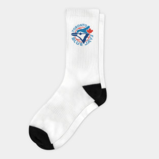 Blue Jays Vintage Logo Design Socks