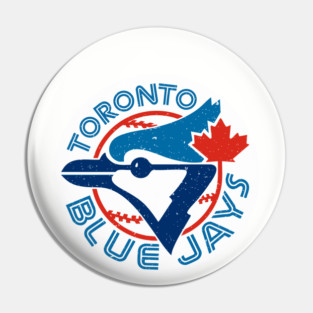 Blue Jays Vintage Logo Design Pin