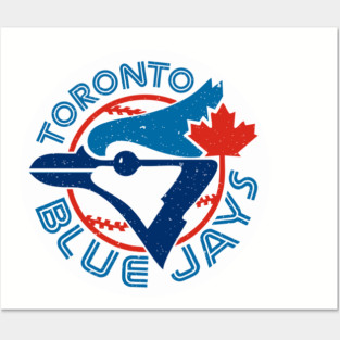Blue Jays Vintage Logo Design Posters and Art