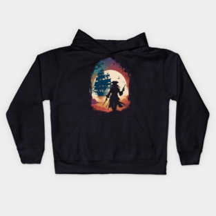 jack sparrow Kids Hoodie