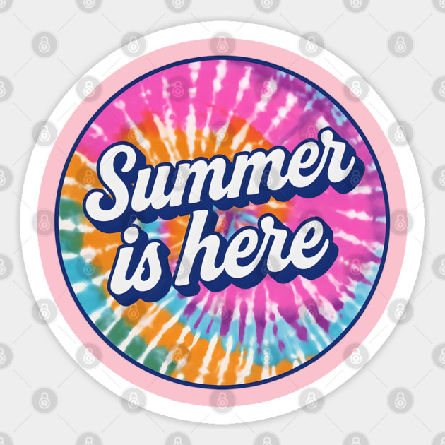 Summer Is Here Design Sticker by TurnEffect