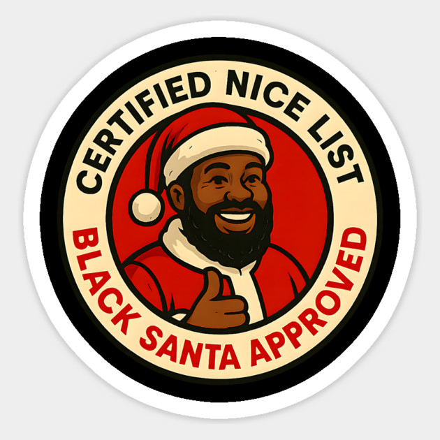 Certified Nice List Magnet by UrbanLifeApparel