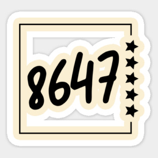 8647 Sticker