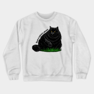 Touch Grass, Nerd Crewneck Sweatshirt