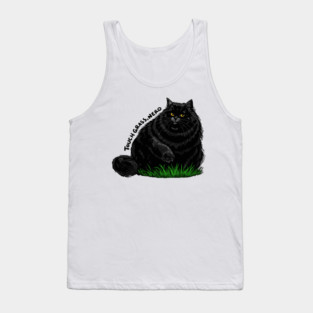Touch Grass, Nerd Tank Top