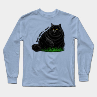 Touch Grass, Nerd Long Sleeve T-Shirt