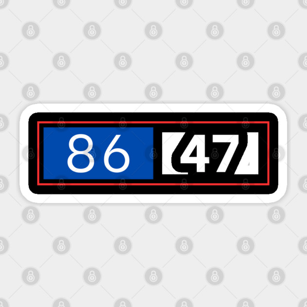 8647 Sticker by Creatifly Graphic Tees