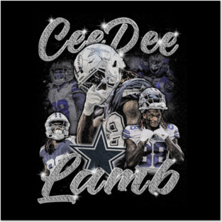 Ceedee Lamb Retro Vintage Posters and Art