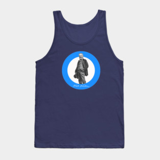 Walt Whitman Portrait Tank Top