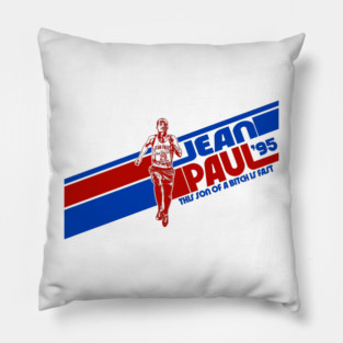 Jean Paul Marathon Running Stripe - Seinfeld Pillow