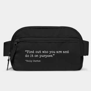 Dolly Parton Quotes - Vintage Distressed Style Bag