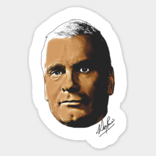 Henry Rollins big face Sticker