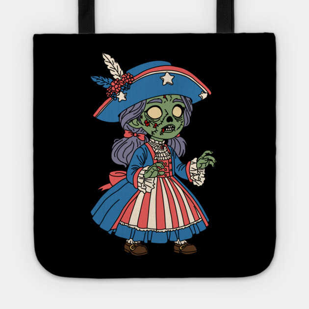 4th of July Zombie Tote by H. R. Sinclair