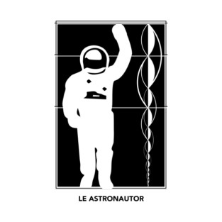 Le Astronautor (for all backgrounds) T-Shirt