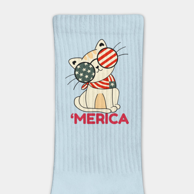 4th Of July Cat Merica by The WYLD Tribe