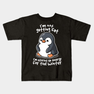 Chubby penguin Kids T-Shirt