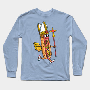 Chicago Style Pope Long Sleeve T-Shirt