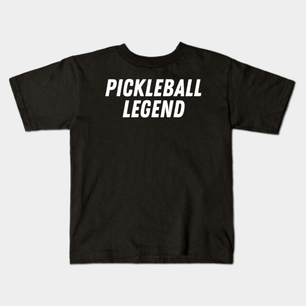Pickleball Legend Kids T-Shirt by Litehouse Tees