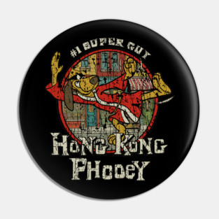 Hong Kong Phooey - 70s Kids Pin