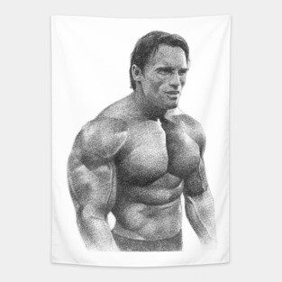 Arnold Schwarzenegger Tapestry
