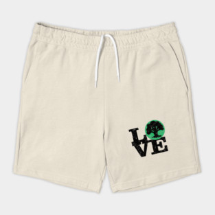 Love Green Mana Magic The Gathering Shorts