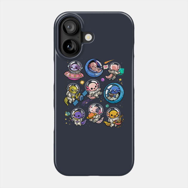 Space Axolotls Phone Case by GoshWow®