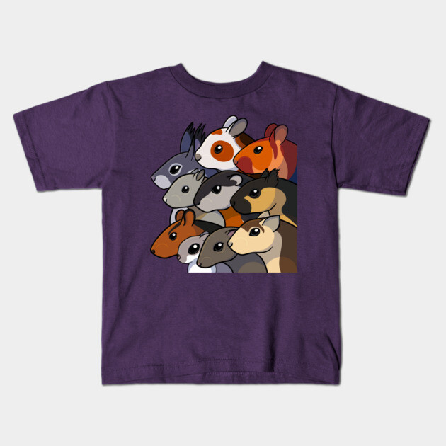 So Many Squirrels Kids T-Shirt by DeguArts
