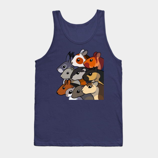 So Many Squirrels Tank Top by DeguArts