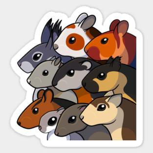 So Many Squirrels Magnet