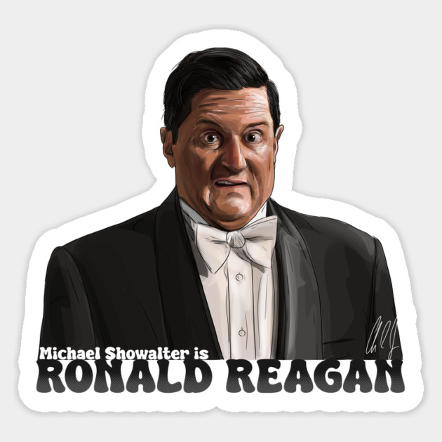 Wet Hot American Summer: Ronald Reagan Magnet by 51Deesigns