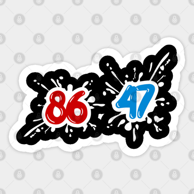8647 Sticker by Creatifly Graphic Tees