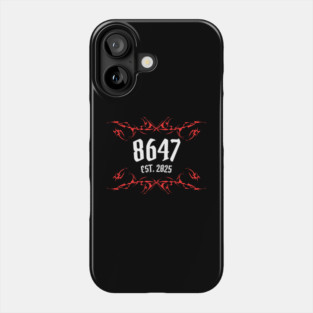 8647 Phone Case