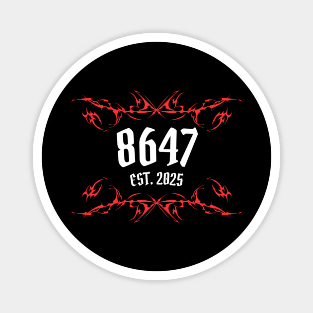 8647 Magnet by Creatifly Graphic Tees