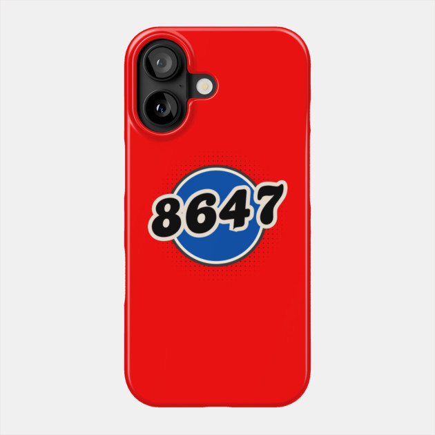 8647 Phone Case by Creatifly Graphic Tees