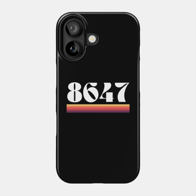 8647 Phone Case by Creatifly Graphic Tees