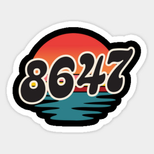 8647 Sticker