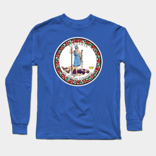 Commonwealth of Virginia Seal Long Sleeve T-Shirt