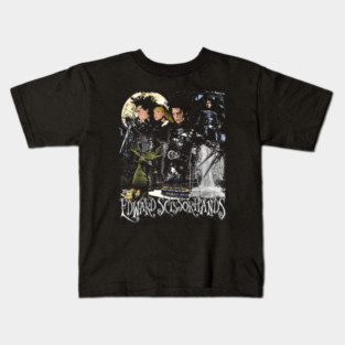 Edward Scissorhands Vintage Kids T-Shirt