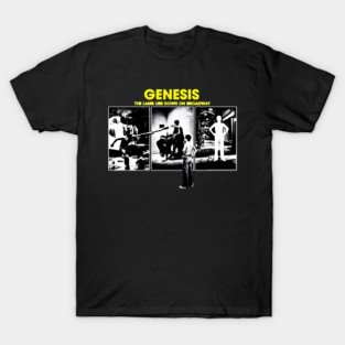 genesis band legend music art T-Shirt