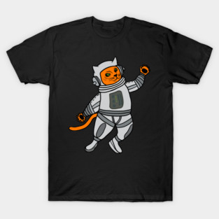 Cat in Space Astronaut Cats T-Shirt