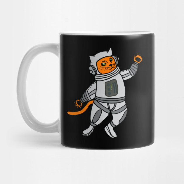 Cat in Space Astronaut Cats by logiamerch