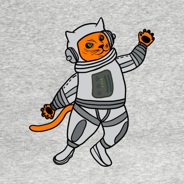 Cat in Space Astronaut Cats by logiamerch